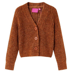 ) Kids' Cardigan Long Sleeve Coats Toddler Kids Children's Knit Sweater Knitted - 92 (1.5-2y