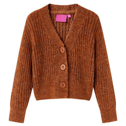 ) Kids' Cardigan Long Sleeve Coats Toddler Kids Children's Knit Sweater Knitted - 104 (3-4y