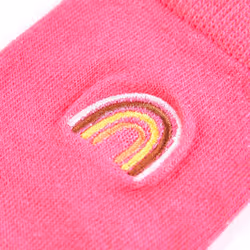 Kids' Socks Children Cotton Socks Toddler School Socks 5 Pairs Rainbow Design - 30-34