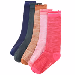 Kids' Socks Children Cotton Socks School Socks for Toddler Girls Boys 5 Pairs - 23-26
