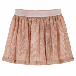 Kids' Skirt Girls' Skater Skirt Children Short Skirt with Glitters Soft Pink - 104