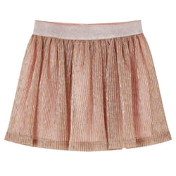 Kids' Skirt Girls' Skater Skirt Children Short Skirt with Glitters Soft Pink - 104