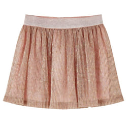 Kids' Skirt Girls' Skater Skirt Children Short Skirt with Glitters Soft Pink - 116