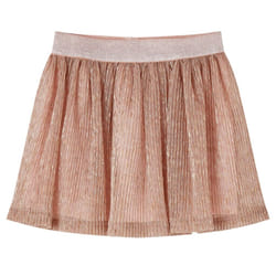 Kids' Skirt Girls' Skater Skirt Children Short Skirt with Glitters Soft Pink - 140