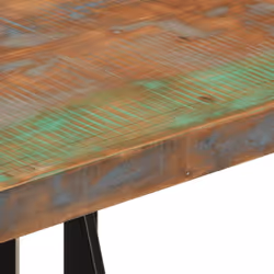 vidaXL Solid Reclaimed Wood Bar Table Kitchen Dining Furniture Multi Sizes - 55 x 55 x 107 cm - Additional view 6