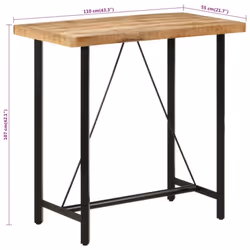 VidaXL 356381 kitchen/dining table - Additional view 5