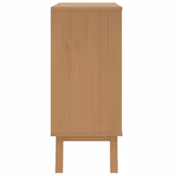 vidaXL Drawer Cabinet Office Drawer Chest File Cabinet Brown Solid Wood Pine - Additional view 7