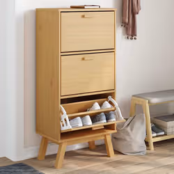 VidaXL 358618 shoe organizer Brown - Additional view 2