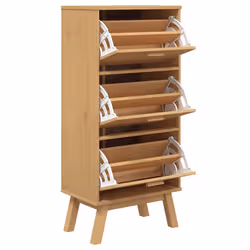 VidaXL 358618 shoe organizer Brown - Additional view 5