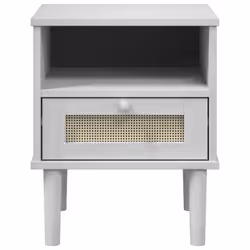 VidaXL 358011 nightstand/bedside table White - Additional view 6