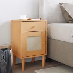 VidaXL 358013 nightstand/bedside table Brown
