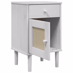VidaXL 358014 nightstand/bedside table White - Additional view 5