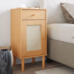 VidaXL 358016 nightstand/bedside table Brown