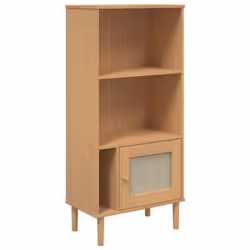 VidaXL 358058, Brown, Wood, Wood, Pinewood, Polyrattan, Wood, 600 mm, 350 mm