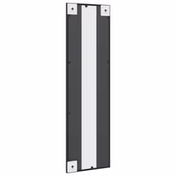 vidaXL Wall Mirror Hallway Makeup Mirror Hanging Mirror Black Rectangle Iron - 30 x 100 cm - Additional view 4