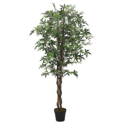 vidaXL Artificial Maple Tree Fake Plant Artificial Plant 756 Leaves Green - 180 cm