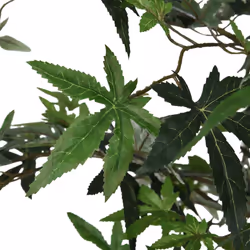 vidaXL Artificial Maple Tree Fake Plant Artificial Plant 756 Leaves Green - 200 cm