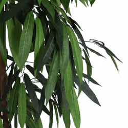 vidaXL Artificial Mango Tree Fake Plant Artificial Plant 900 Leaves Green - 200 cm - Additional view 2