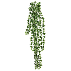 vidaXL Artificial Hanging Plants Fake Plant Artificial Plant 12 pcs 339 Leaves - green and white