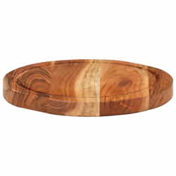 vidaXL Chopping Board Kitchen Cutting Board Cheese Board Solid Wood Acacia - 25 x 2.5 cm