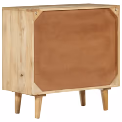 vidaXL Drawer Cabinet Home Storage Drawer Chest File Cabinet Solid Wood Mango - Additional view 4