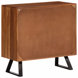 vidaXL Drawer Cabinet Honey Brown 70x35x70 cm Solid Wood Acacia drawer chest - Additional view 4
