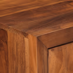 vidaXL Drawer Cabinet Honey Brown 70x35x70 cm Solid Wood Acacia drawer chest - Additional view 5