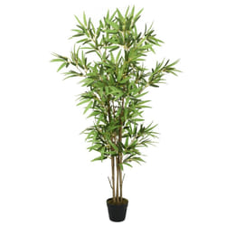 vidaXL Artificial Bamboo Tree Decorative Fake Plant Artificial Plant Green - 150 cm