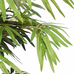 vidaXL Artificial Bamboo Tree Fake Plant Artificial Plant 730 Leaves Green - rectangular, 150 cm