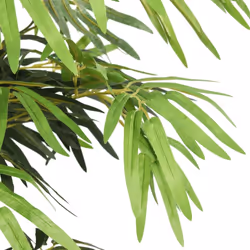 vidaXL Artificial Bamboo Tree Fake Plant Artificial Plant 730 Leaves Green - rectangular, 180 cm