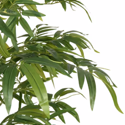 vidaXL Artificial Bamboo Tree Fake Plant Artificial Plant 864 Leaves Green - rectangular, 80 cm