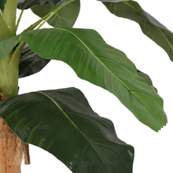 vidaXL Artificial Banana Tree Fake Plant Tree Artificial Plant 9 Leaves Green - 200 cm