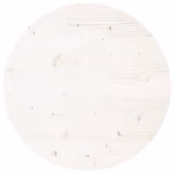 VidaXL 833665, Wood, White, Round, Indoor, 600 mm