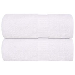 vidaXL Towels Kitchen Tea Towel Dish Towel Wash Towel 360 gsm 100% Cotton - white, 30 x 30 cm