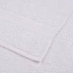 vidaXL Soap Towels 4 pcs White 30x30 cm 360 gsm 100% Cotton towel bath towel - Additional view 4