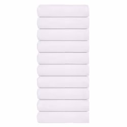vidaXL Hand Towels 10 pcs White 50x100 cm 360 gsm 100% Cotton towel face towel