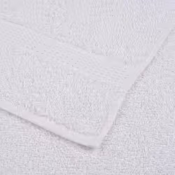 vidaXL Towels Kitchen Tea Towel Dish Towel Wash Towel 360 gsm 100% Cotton - white, 70 x 140 cm - Additional view 4
