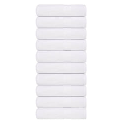 vidaXL Shower Towels 10 pcs White 70x140 cm 360 gsm 100% Cotton towel
