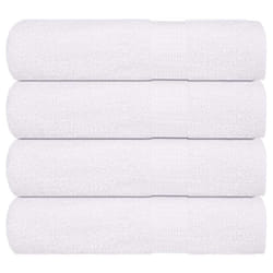 vidaXL Bath Towels 4 pcs White 100x150 cm 360 gsm 100% Cotton towel
