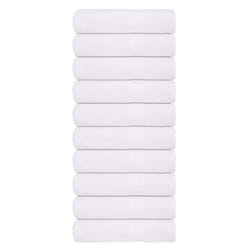 vidaXL Bath Towels 10 pcs White 100x150 cm 360 gsm 100% Cotton towel