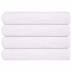 vidaXL Sauna Towels 4 pcs White 80x200 cm 360 gsm 100% Cotton towel bath towel