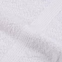 vidaXL Towels Kitchen Tea Towel Dish Towel Wash Towel 360 gsm 100% Cotton - white, 100 x 200 cm - Additional view 5