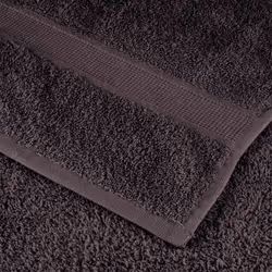 vidaXL Guest Towels 4 pcs Anthracite 30x50 cm 360 gsm 100% Cotton towel - Additional view 4