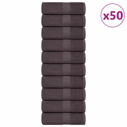vidaXL Guest Towels 50 pcs Anthracite 30x50 cm 360 gsm 100% Cotton towel