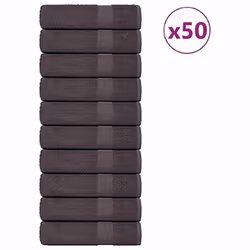vidaXL Shower Towels 25 pcs Anthracite 70x140 cm 360 gsm 100% Cotton towel