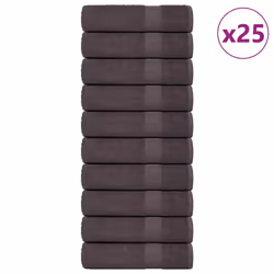 vidaXL Bath Towels 25 pcs Anthracite 100x150 cm 360 gsm 100% Cotton towel
