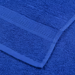 vidaXL Soap Towels 4 pcs Blue 30x30 cm 360 gsm 100% Cotton towel bath towel - Additional view 4