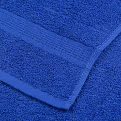 vidaXL Guest Towels 4 pcs Blue 30x50 cm 360 gsm 100% Cotton towel face towel - Additional view 4