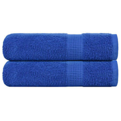 vidaXL Towels Kitchen Tea Towel Dish Towel Wash Towel 360 gsm 100% Cotton - blue, 100 x 150 cm