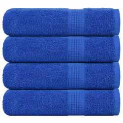 vidaXL Bath Towels 4 pcs Blue 100x150 cm 360 gsm 100% Cotton towel